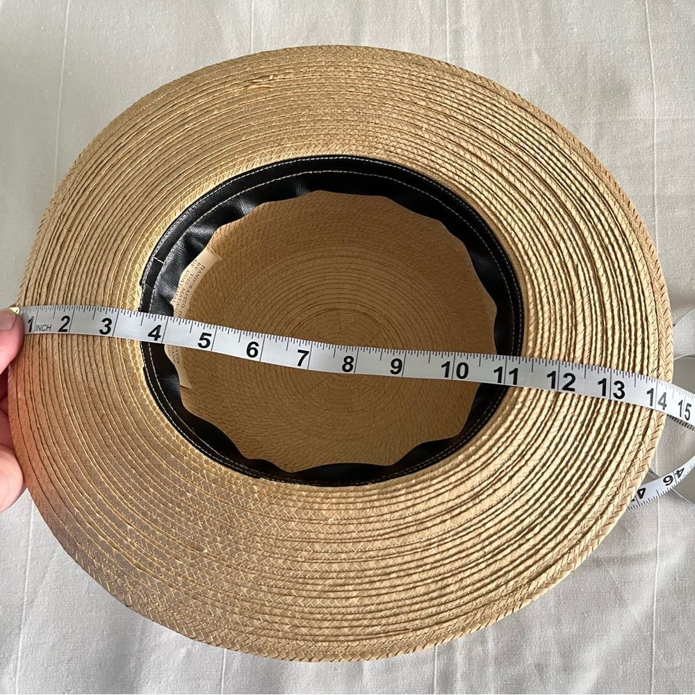Handcrafted Palm Leaf Guatamalon Indian Sun Hat - Picture 5 of 9
